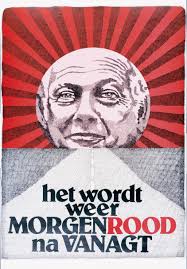 Het wordt morgen weer rood, joop den uyl, PvdA.