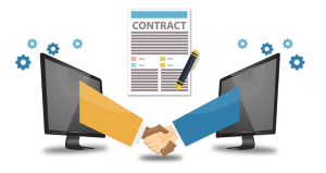 Smart contract, de Ethereum Virtual Machine speelt een belangrijke rol bij de uitvoering van smart contracts