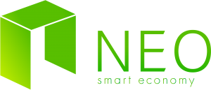 NEO logo, NEO dapp, Smart economy.