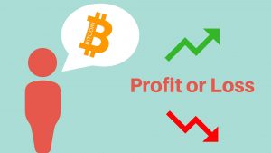 Profit or loss, winst of verlies, Bitcoin.