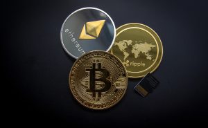 Cryptocurrency's, Bitcoin, Ethereum, Ripple