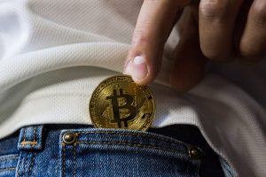 Bitcoin in de broekzak