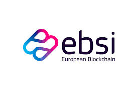 Logo van de European Blockchain Services Infrastructure (EBSI)