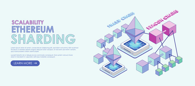Ethereum scalability, de afbeelding bevat een link naar de pagina over schaalbaarheid op de officiële website van Ethereum