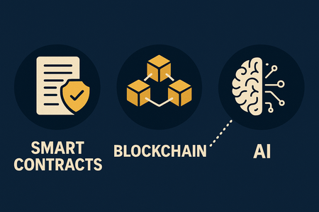 Smart contracts, blockchain en AI