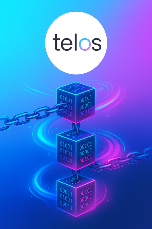 Telos blockchain waarop de TLOS token draait